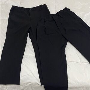 Toddler black dress pants